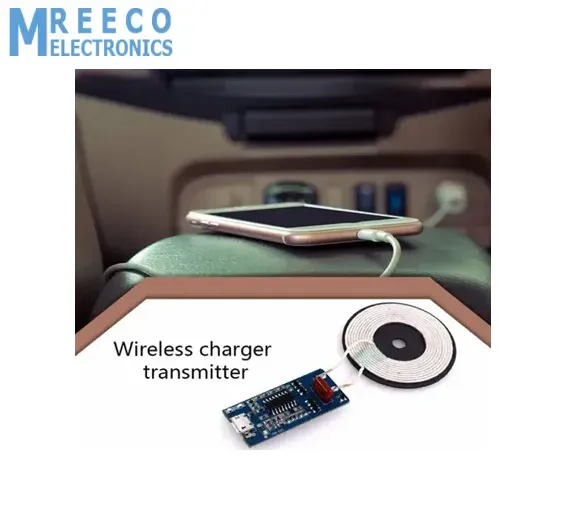Qi DIY Wireless Charger Module Transmitter PCBA Circuit Board with DIY Coil