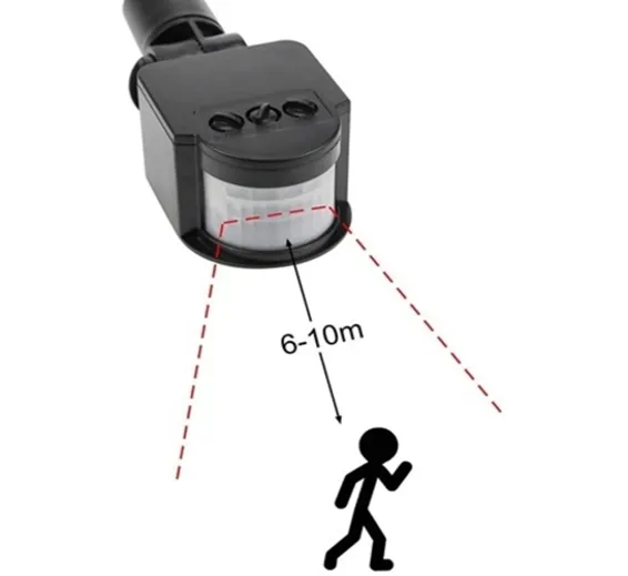 12V Automatic Infrared PIR Motion Sensor Detector Switch