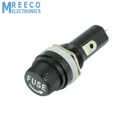 Panel Mount Chassis Fuse Holder For 6x30mm Glass Fuse