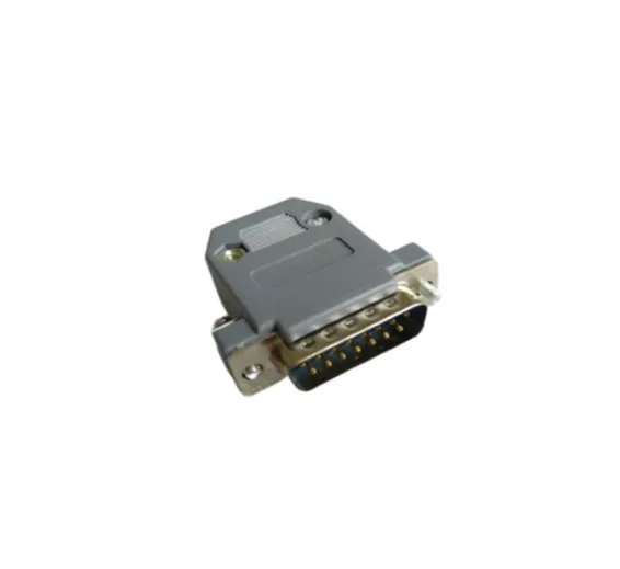 15 Pin Copper Plated VAG Serial Port Male Socket Adapter Connector DB15P