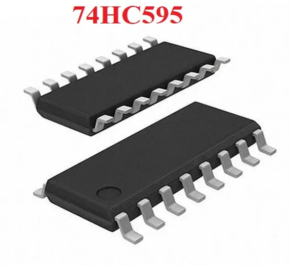 SMD 74HC595 74HC595D SOP16 Patch 8 Bit Serial Shift Register