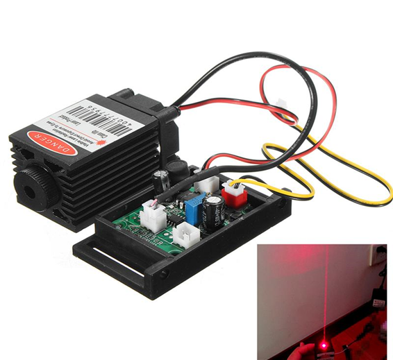 Focusable 1W or 1000mw 450nm Infrared IR Laser Diode Dot Module