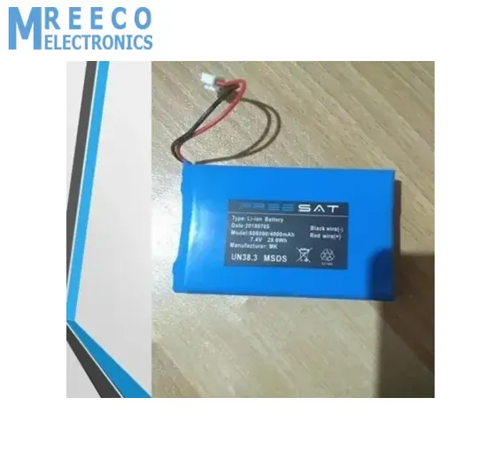 4000mAh 7.4V Li-ion Replacement Battery v8 satellite finder battery