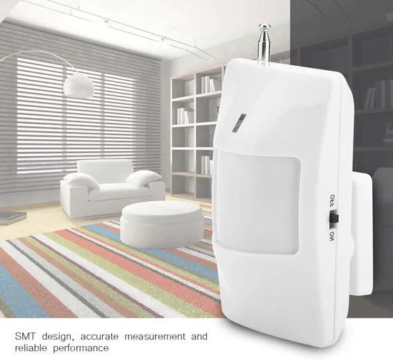 433MHZ Wireless PIR Motion Sensor Detector for Home Security
