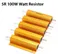 Aluminum Golden 5 Wirewound 5R 100W Watt Resistor