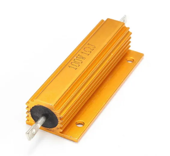 Aluminum Golden 5 Wirewound 5R 100W Watt Resistor