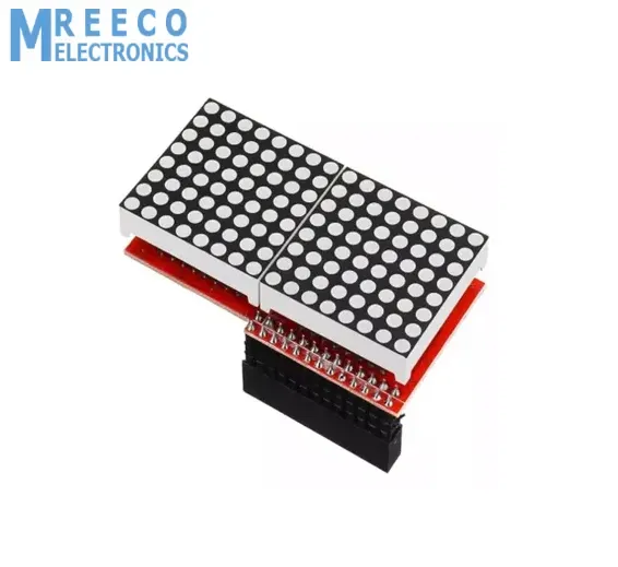 MAX7219 LED Dot Matrix Screen Module For Arduino Raspberry Pi B/ B+ In Pakistan