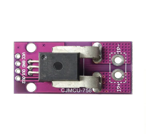 HW-525 ACS758 50A Range Hall Effect Linear Current Sensor Module