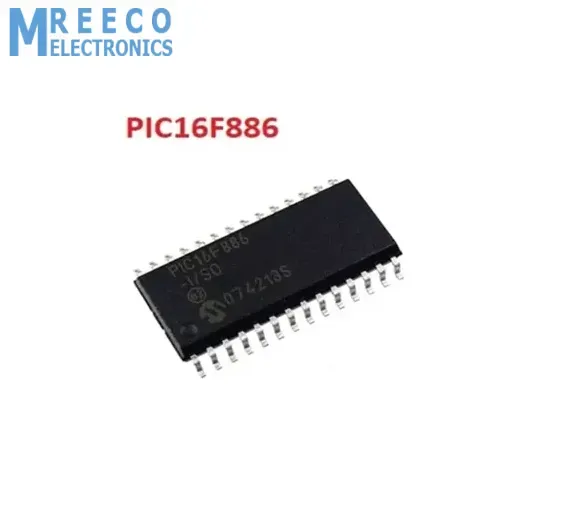 PIC16F886 ISO SOIC28 Microcontroller Legs may be bend a little bit