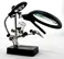 Magnifying Glass 5 LED Auxiliary Clip Magnifier 3 In1 Hand Soldering Solder Iron Stand Holder Station