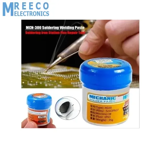 Mechanic Soldering Flux Paste 35Gram Soldering Tin MCN 300 Solder Welding Cream Sn63 Pb37 XG50