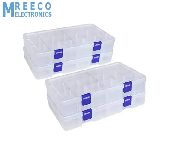Component Storage Box Plastic Organizer Box for Makeup Jewelry Medicine