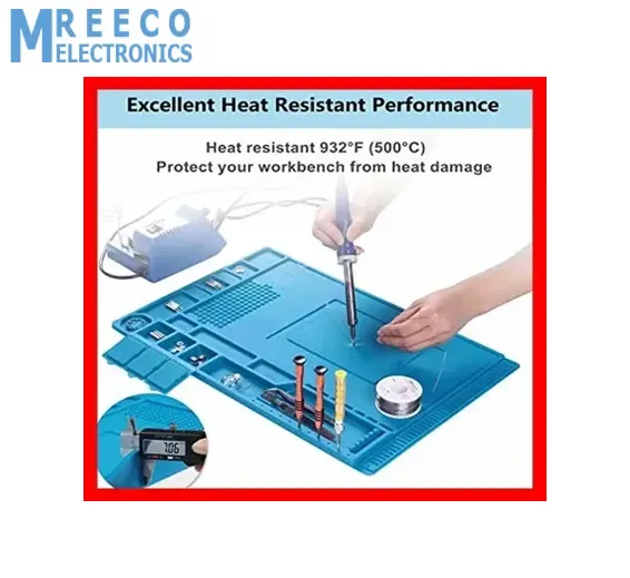 Heat Insulation Silicone Large Soldering &amp; Repairing Mat