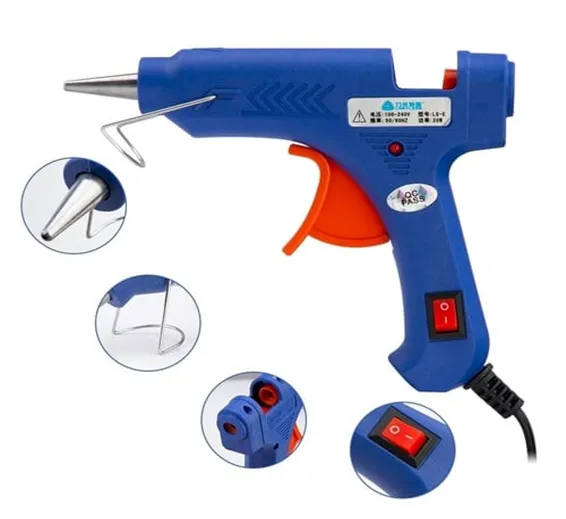 Hot Melt ABC-E15W Glue Gun For 7mm Glue Rod