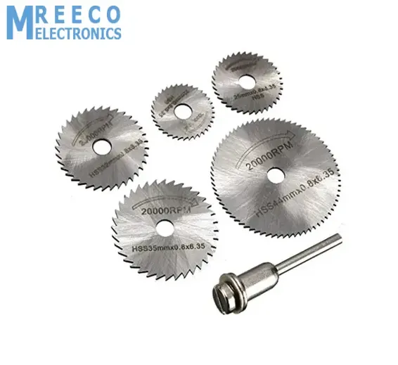 HSS Circular Saw Blade Set For Metal &amp; Dremel Rotary Tools