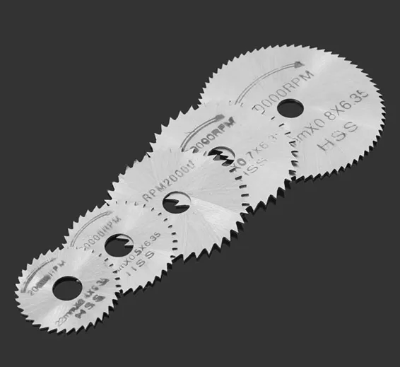 HSS Circular Saw Blade Set For Metal &amp; Dremel Rotary Tools