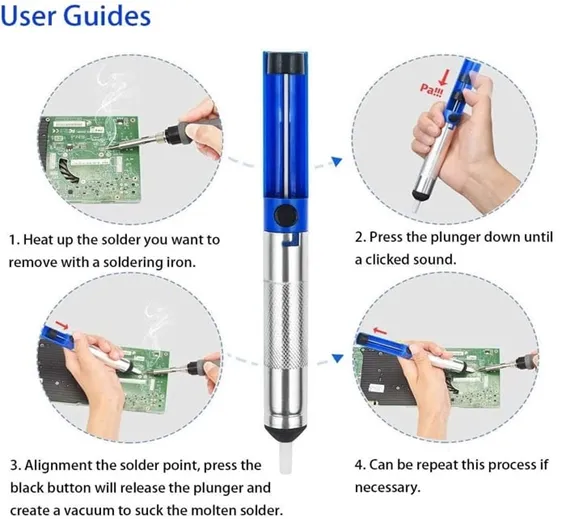 Desoldering Pump Solder Sucker