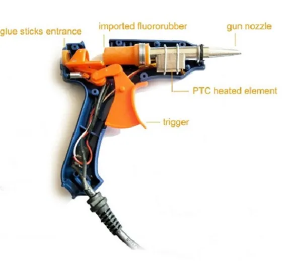 Glue Gun For 11mm Glue Stick HJ016 80W 50/60Hz