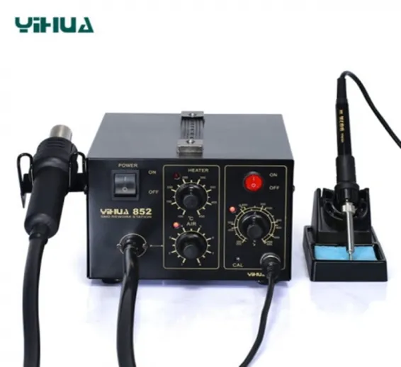 Brushless Hot Air Pump Soldering SMD Rework Station YIHUA YH852