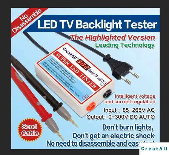 LED TV Tester 0-300v led tv Monitor Laptop Backlight Lamp Tester LED Beads Detect Tool Tester tool
