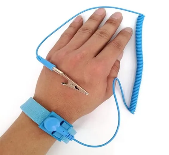 Antistatic Wrist Strap ESD Grounding Wrist Band Bracelet With Clip