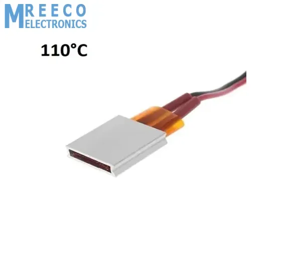 Aluminium Thermostat Heating Element Plate 12V 110&deg;C