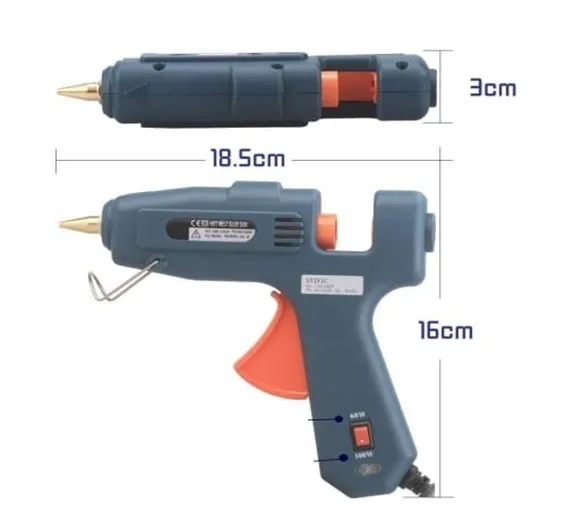 Instant Heat 60W 100W Dual Temperature Glue Gun