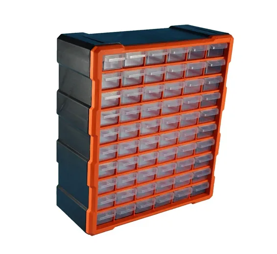 60 Drawer Plastic Component Storage Tools Box Makeup Jewelry Medicine Stationery Organizer