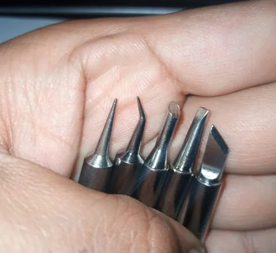 5Pcs Lead-free Soldering Iron Tips