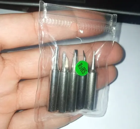 5Pcs Lead-free Soldering Iron Tips