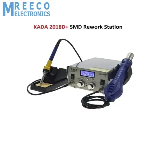 KADA 2018D+ SMD BGA Rework Station Hot Air Gun Soldering Iron 2 in 1 Welding Station