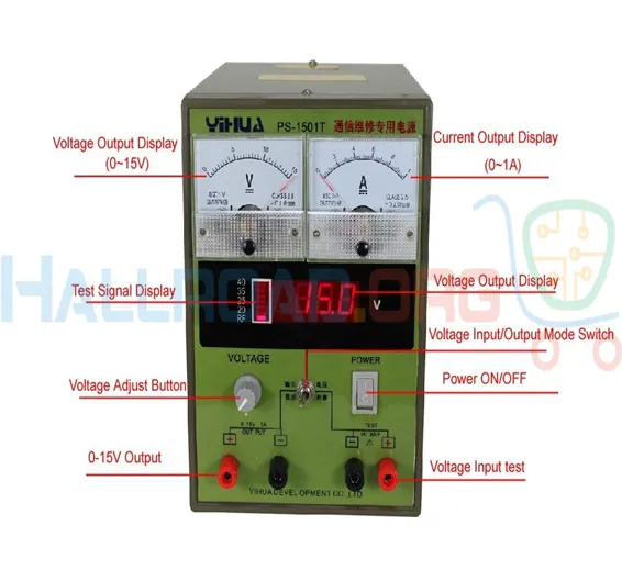 BEST-1501T 15V 1A Regulated Power Supply