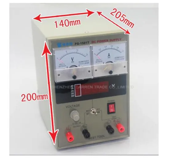 BEST-1501T 15V 1A Regulated Power Supply