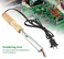 100W 220V Soldering Iron with Chisel Tip &amp; Wood Handle
