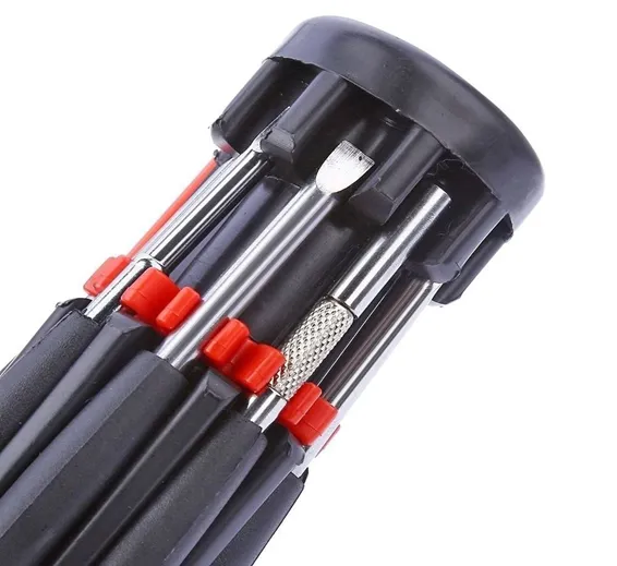 8 in 1 Multi-Screwdrivers with Flashlight