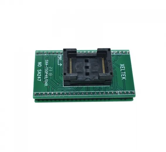 TSOP48 To DIP48 Pin Socket Adapter TSOP48 Test Socket For RT809F RT809H & for XELTEK