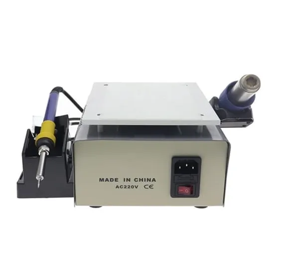 KADA 9803D+ Digital 3 in 1 Touch LCD Glass Screen Separator Hot Air Soldering Iron SMD Rework Station