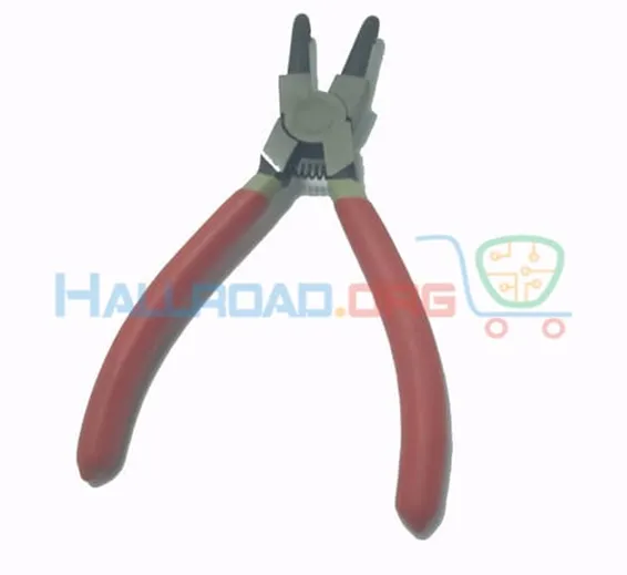 7 Inch 90 Degree Fixed Tip Internal Snap Retaining Ring Plier For Mechanics Electricians