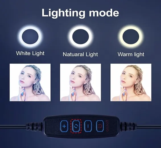 10 inch 26cm Selfie LED Ring Light For TikTok Tik Tok Without Stand