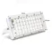 50W 50 LED White Shell Flood Light