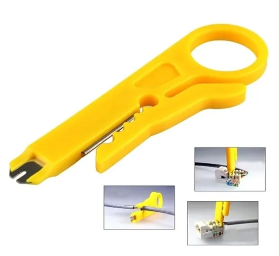 Portable Mini Wire Stripper Flat Nose Cable Cutter