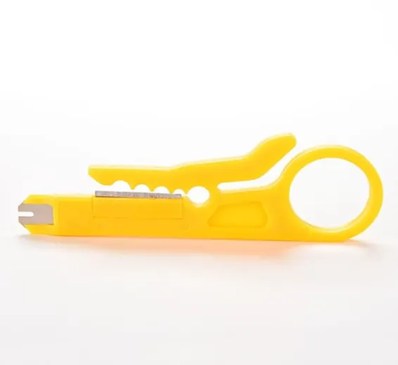 Portable Mini Wire Stripper Flat Nose Cable Cutter