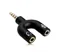 3.5mm Audio Jack to Headphone Microphone Splitter Converter Adaptor