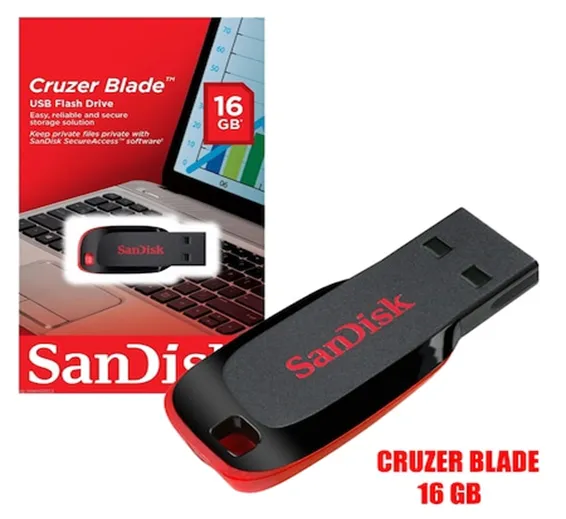 SanDisk Cruzer Blade 16GB USB 2.0 Flash Drive in Pakistan