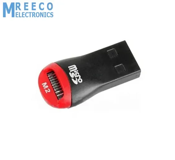 High Speed Card Reader Black Color Red Accent