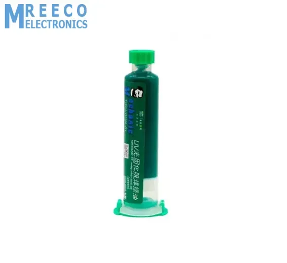 green Mechanic UV Curable 10cc Solder Mask Ink PCB Fixing Repairing Welding Oil Paint Prevent Corrosive Arcing