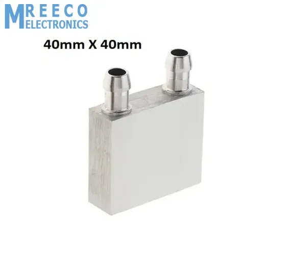 Aluminium Water Cooling Block 40mm X 40mm For Liquid Water Cooler Heat Sink system