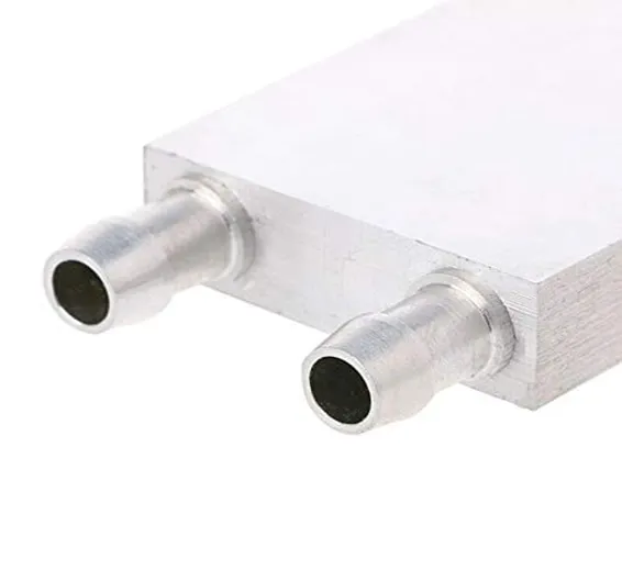 Aluminium Water Cooling Block 40mm X 200mm For Liquid Water Cooler Heat Sink system