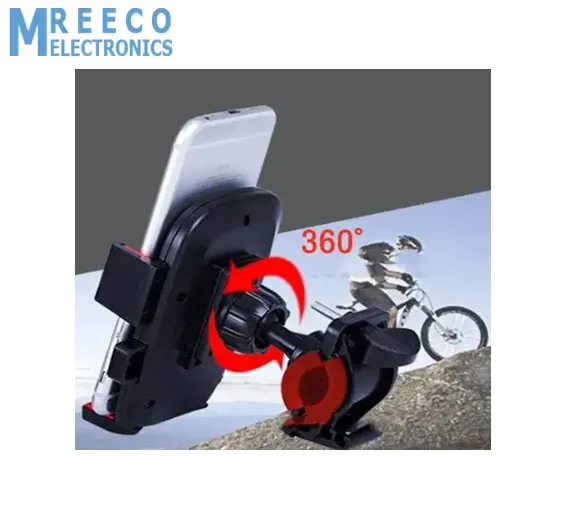 Mobile Phone Holder Stand Mount Bicycle Motorcycle Universal 360 Rotation Bike Phone Support