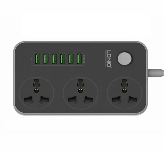 Extension Lead With 6 USB Mobile Charging Port SC3604